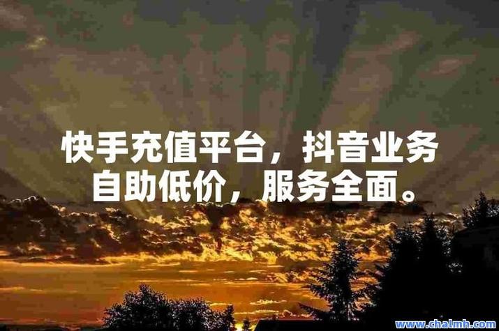 抖音业务网站-抖音粉丝自助网站便宜