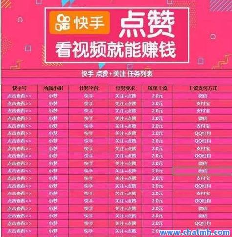 快手作品粉丝业务-快手赞业务